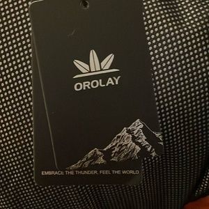 New with tags black/white hooded inside XS Orolay jacket